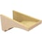 Ekena Millwork 10"W x 20"D x 10"H Wide Moab Rough Cedar Woodgrain TimberThane Corbel, Primed Tan CORUR10X20X10MOARCPR - alternate 4